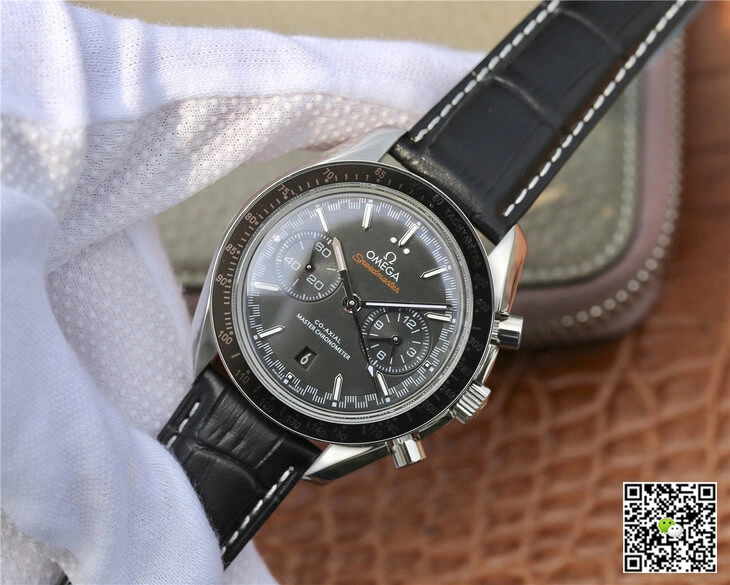 Omega Speedmaster Racing Chronograph 329.33.44.51.01.001 OM Factory 1:1 Best Edition Replica Watch Black Strap